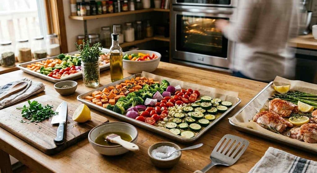 Sheet-Pan Prep Station Checklist