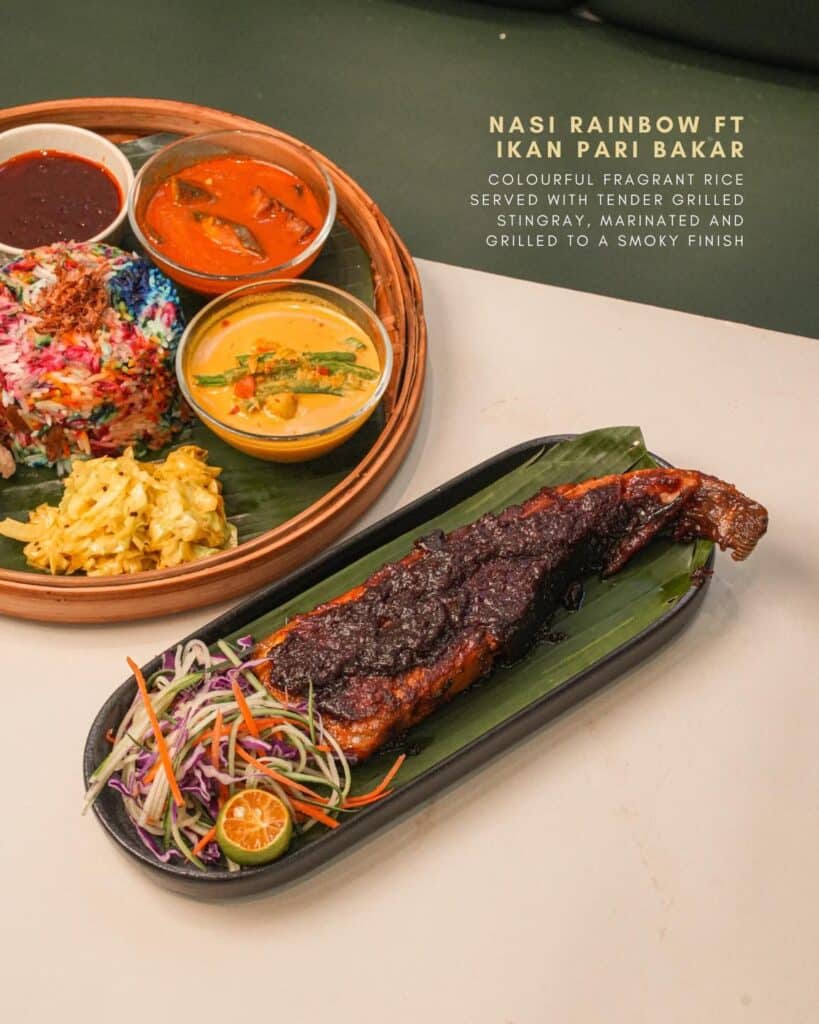 Singapore Ikan Pari Bakar Sambal Stingray
