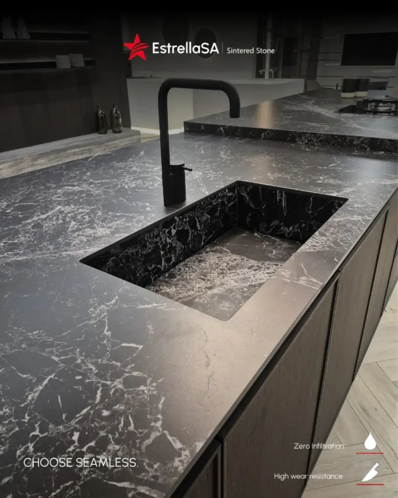 Sintered Stone Or Porcelain Slabs