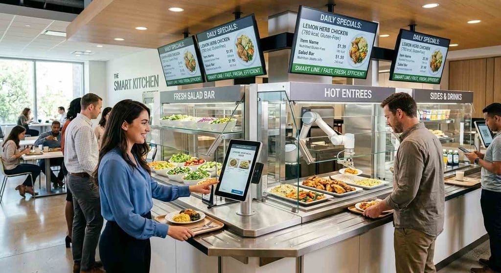 Smart Food Service Line