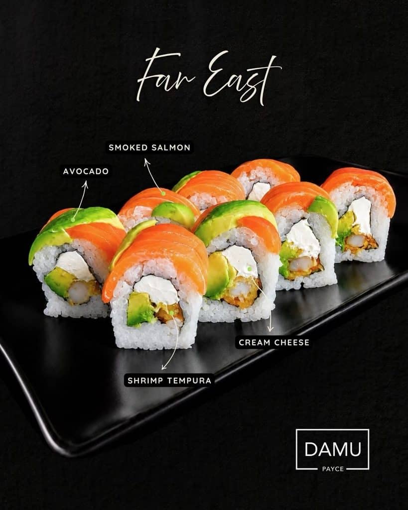Smoked Salmon And Cream Cheese Sushi Rolls