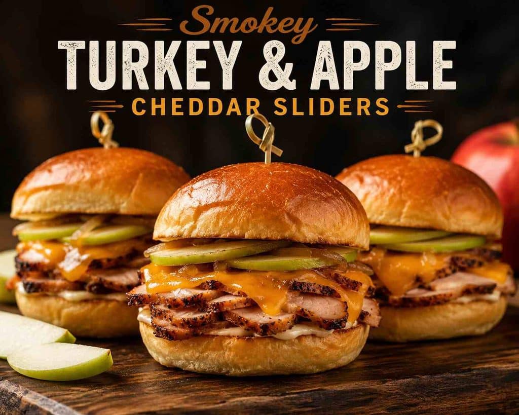 Smokey Turkey And Apple Cheddar Sliders
