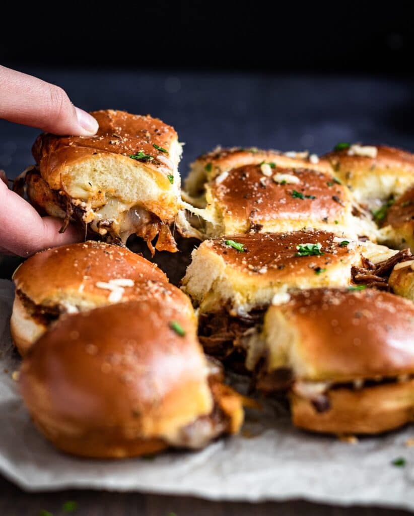 Smoky Birria Taco Sliders