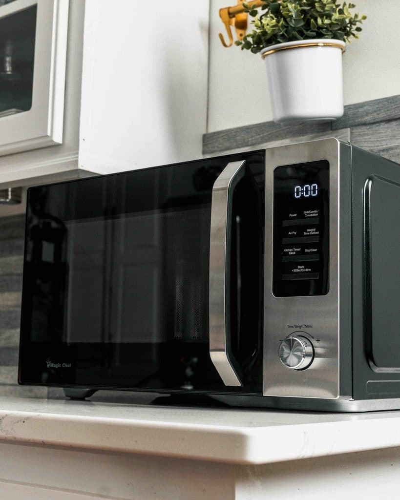 Stainless Steel Countertop Microwave