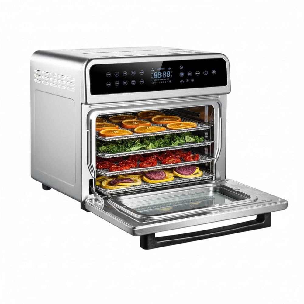 Stainless Steel Toaster Oven And Air Fryer