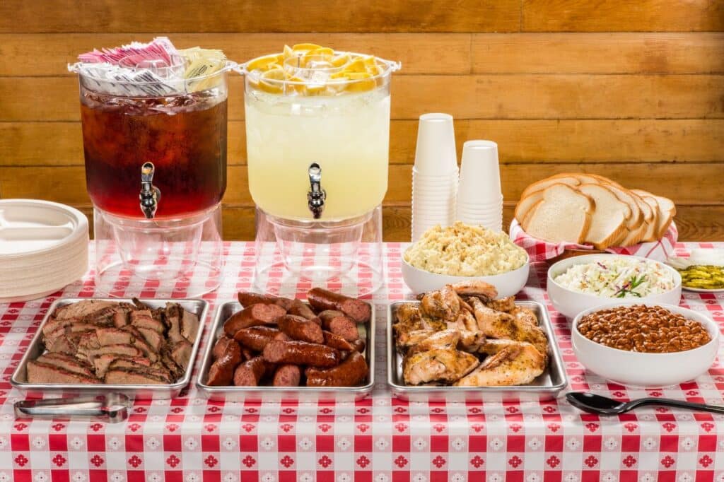 Texas Bbq Spread