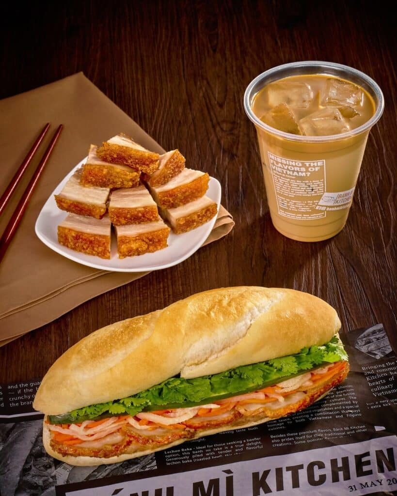 Vietnamese Banh Mi Sandwich