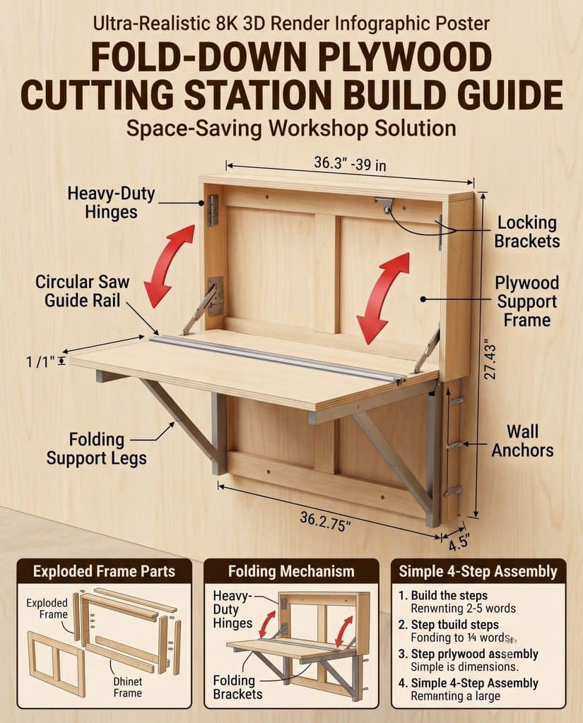 Wall-Mounted Or Fold-Down Prep Stations