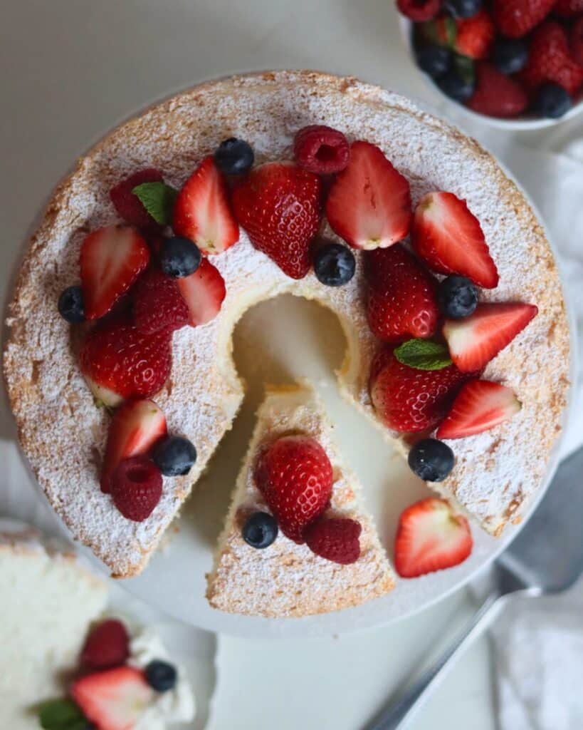 Why Grill An Angel Food Cake