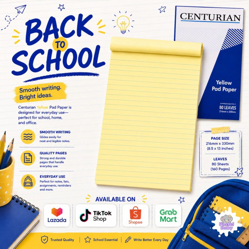 Yellow Pad Very Useful For High School And College Students