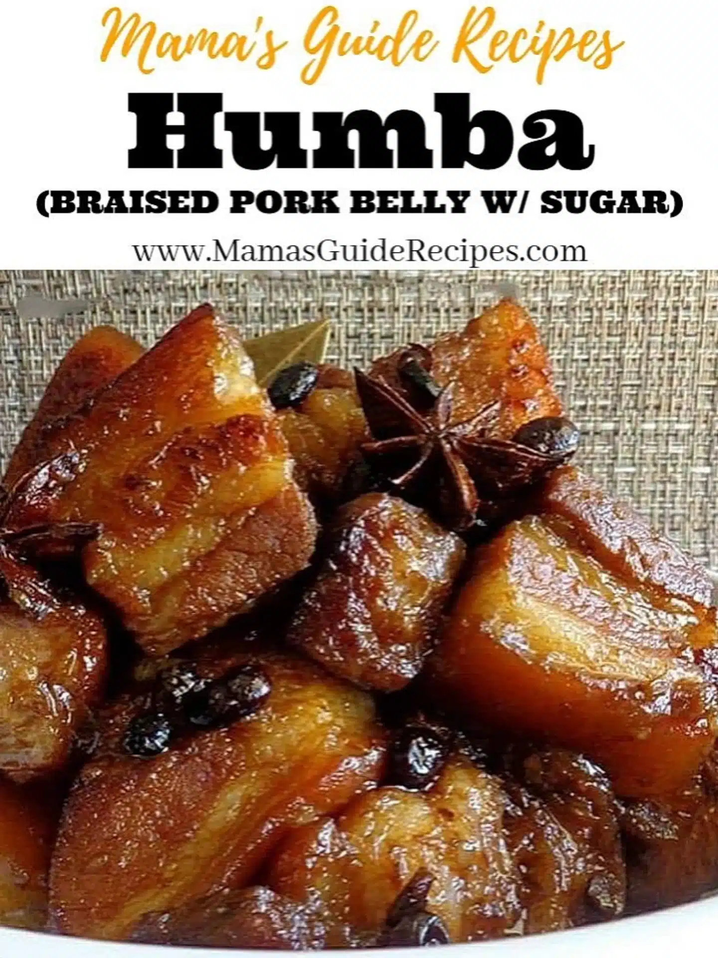 authentic filipino pork humba