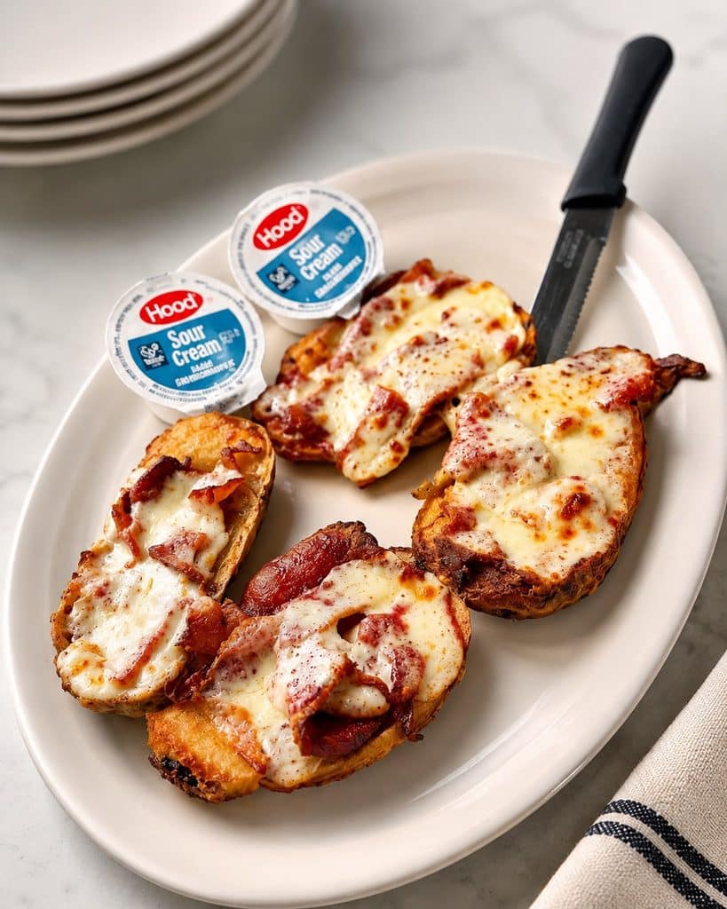 Bacon And Blue Cheese Potato Skins