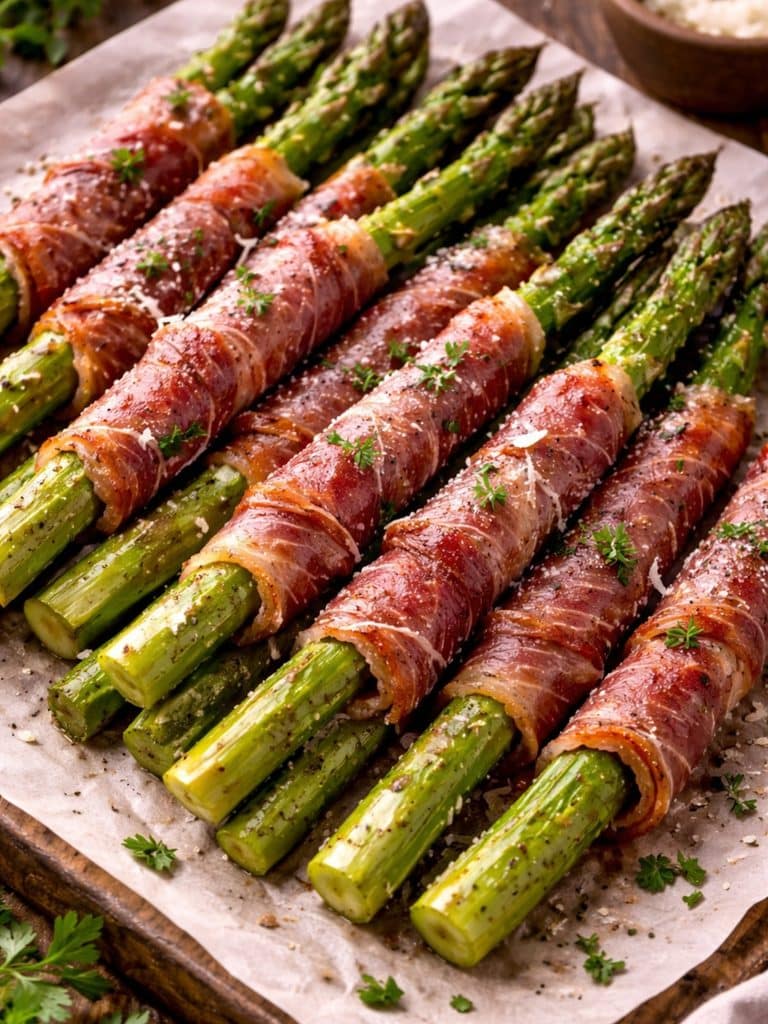 Bite-Sized Prosciutto-Wrapped Asparagus