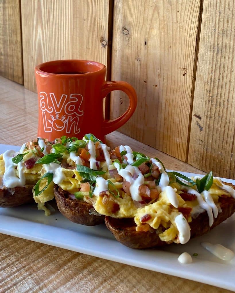 Breakfast Bacon Potato Skins