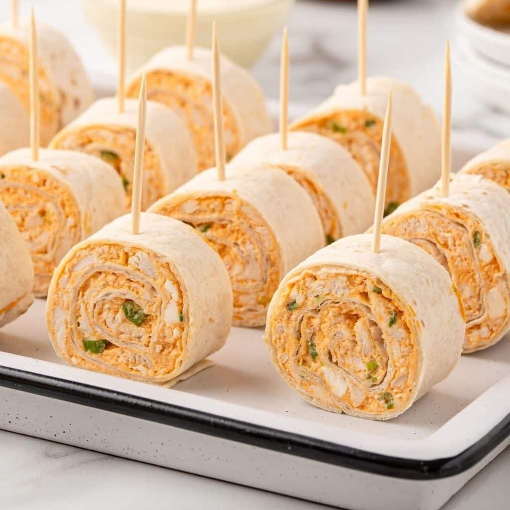 10 Tailgating Recipes Make Ahead: More Time To Cheer, Less Time To Cook 3 Buffalo Chicken Pinwheels