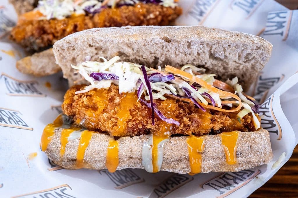 Buffalo Chicken Sliders