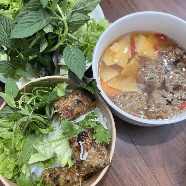 Bun Cha Vietnamese Pork Meatballs