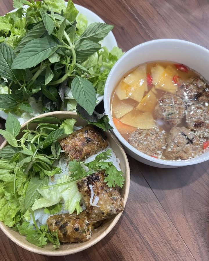 Bun Cha Vietnamese Pork Meatballs