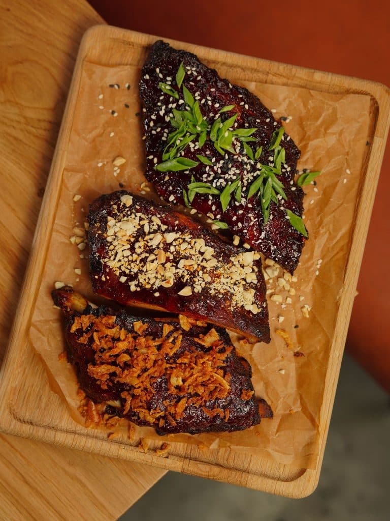 Char Siu Honey-Glazed Ribs