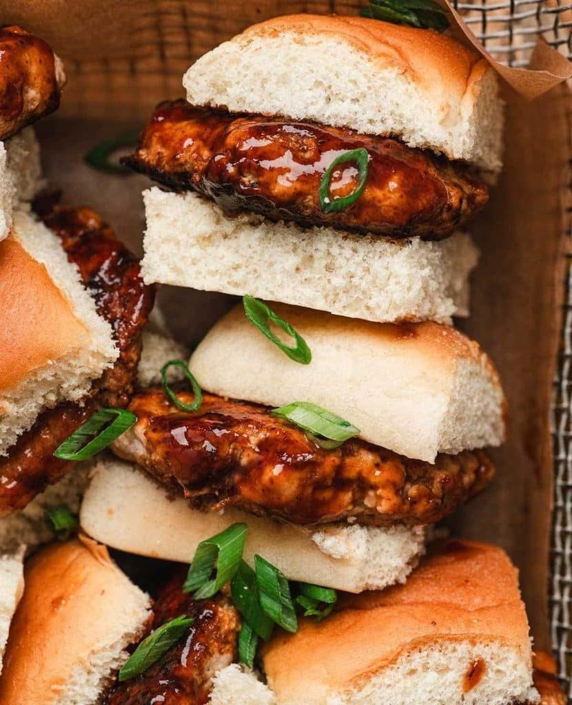 Cheesy Pulled Pork Sliders On Hawaiian Rolls