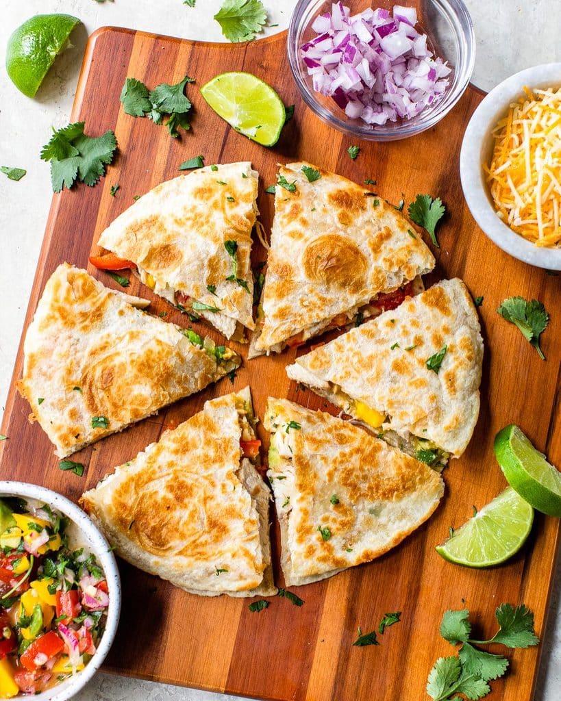 No Time? No Problem! Make These 14 Fast Dinner Recipes 4 Chicken Quesadillas