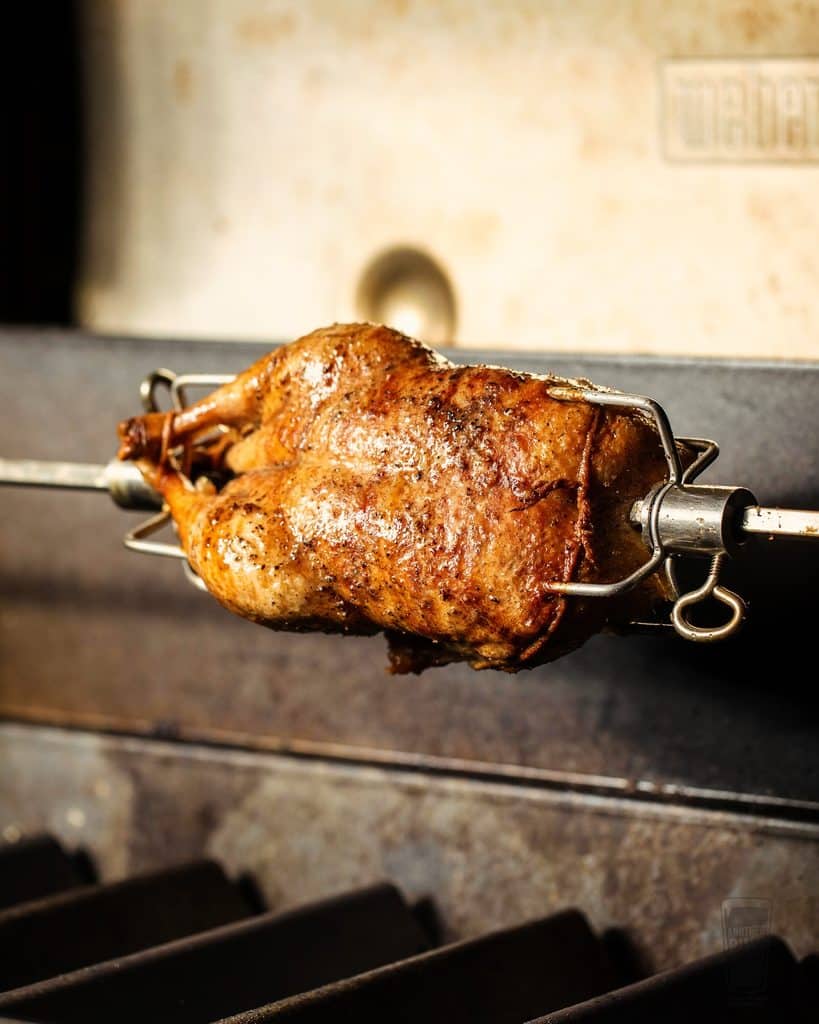 Cooking Whole Duck On Rotisserie
