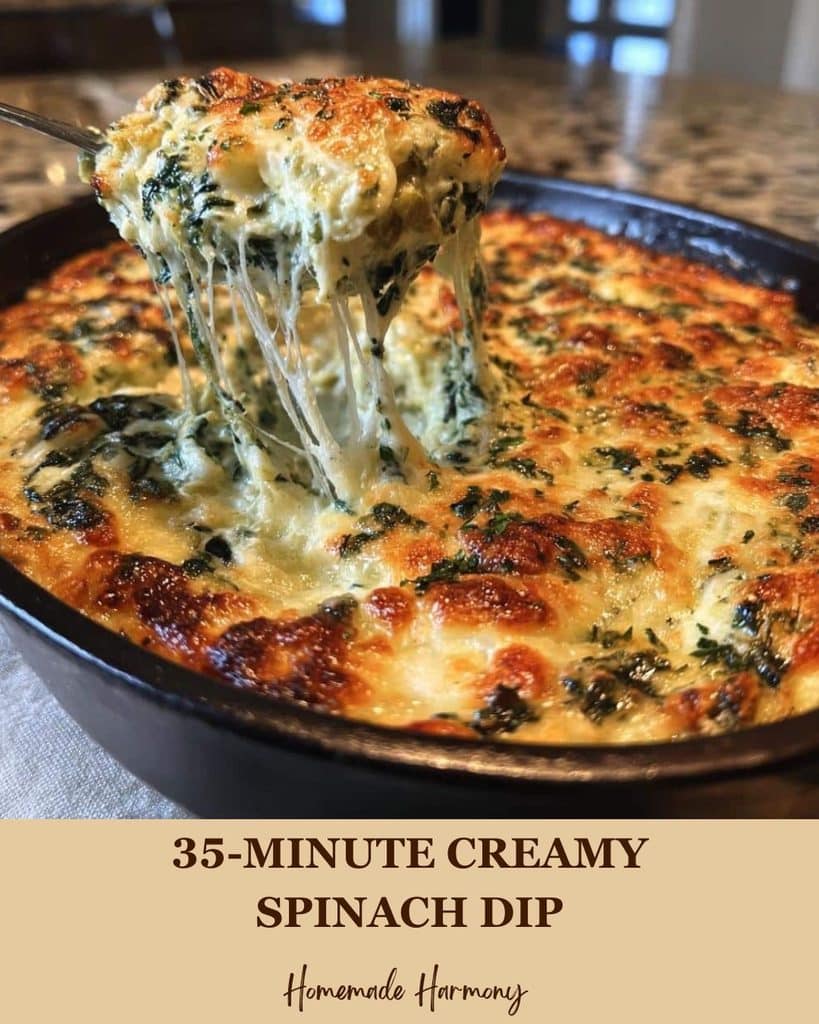 Creamy Spinach And Artichoke Dip
