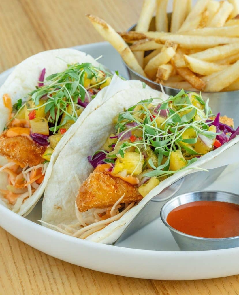 Crispy Fish Taco Sliders