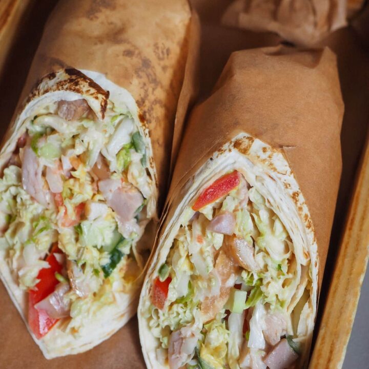 Crispy Tortilla Kebab Wraps Recipe