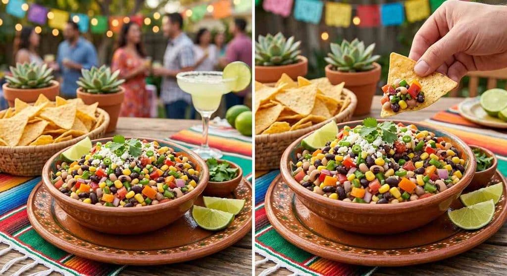 Fiesta Cowboy Caviar Dip