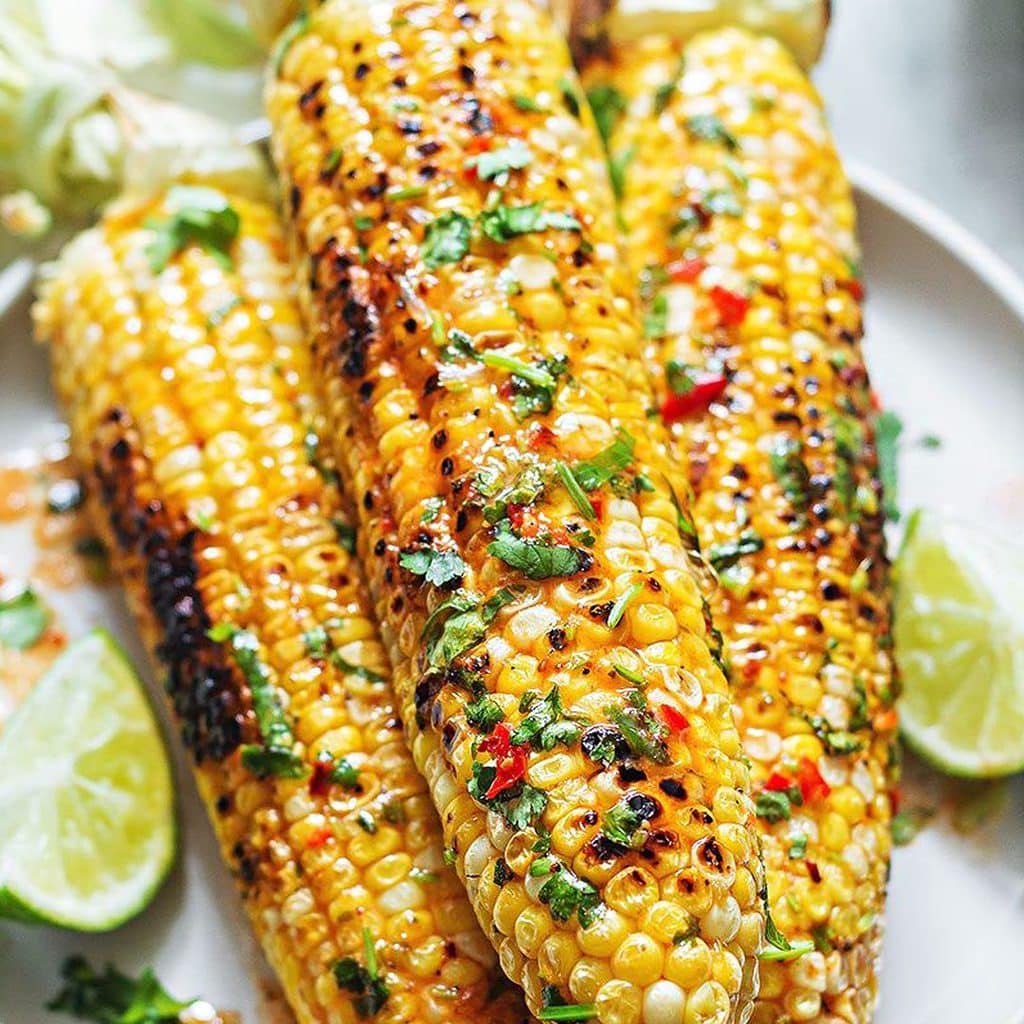 Grilled Chili-Lime Corn