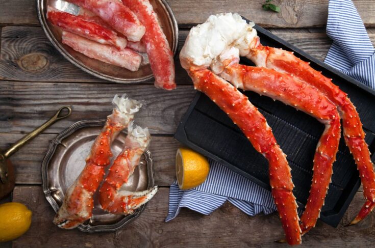 Grilled Crab Legs