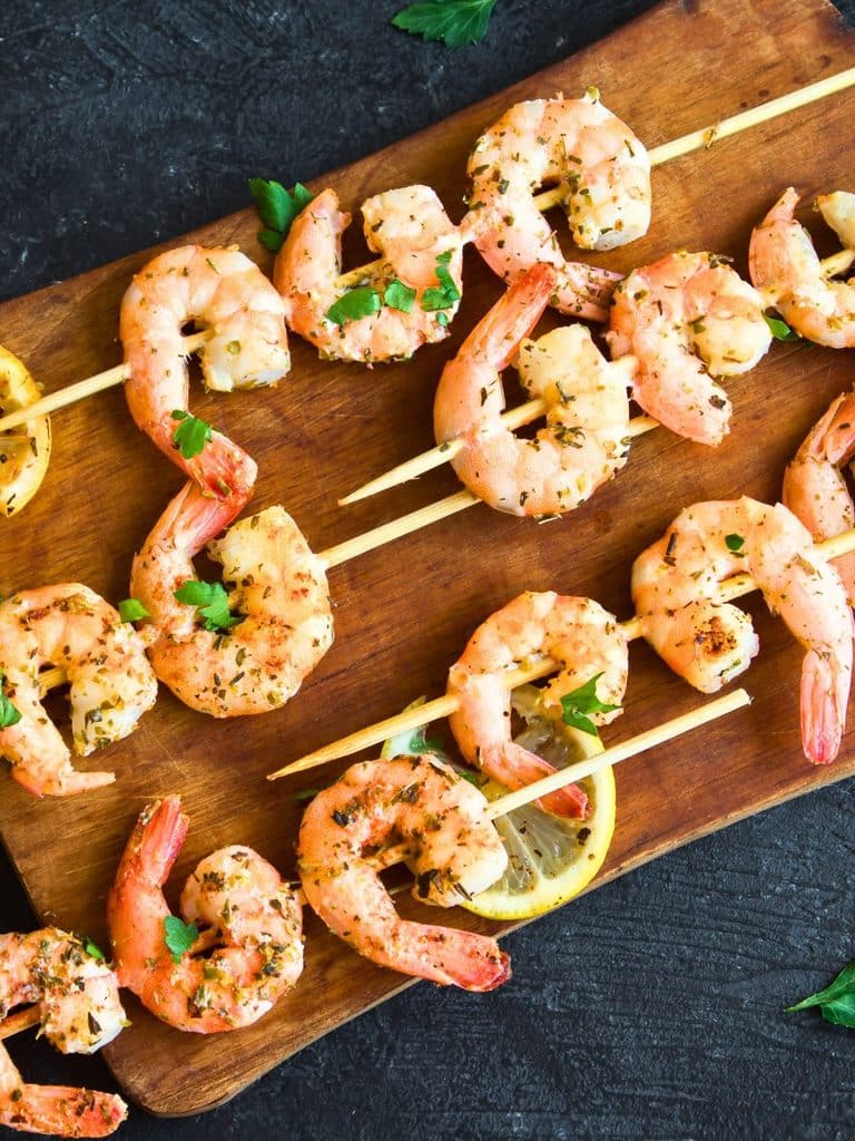 Grilled Shrimp Skewers