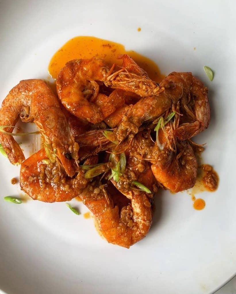 How To Brush Butter Over The Prawns