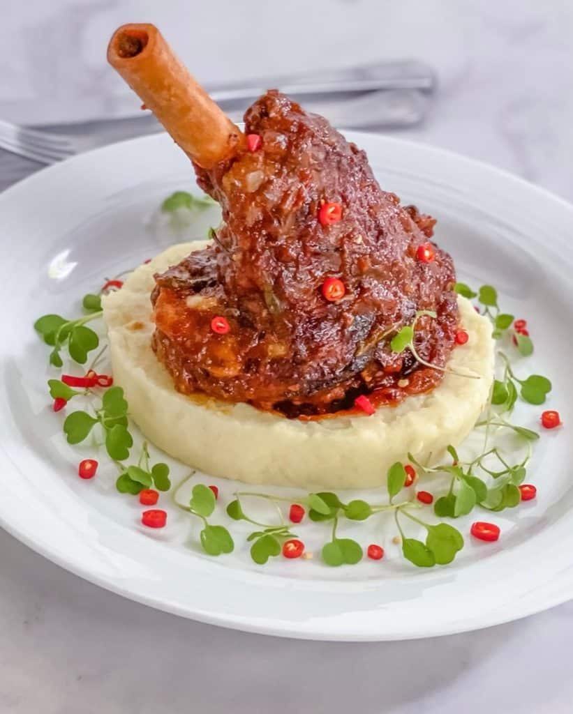 Lamb Shanks On A Plate