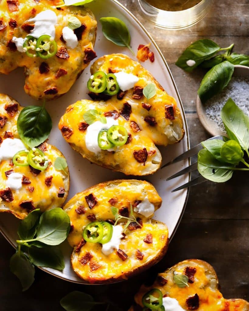 Loaded Ranch Bacon Potato Skins