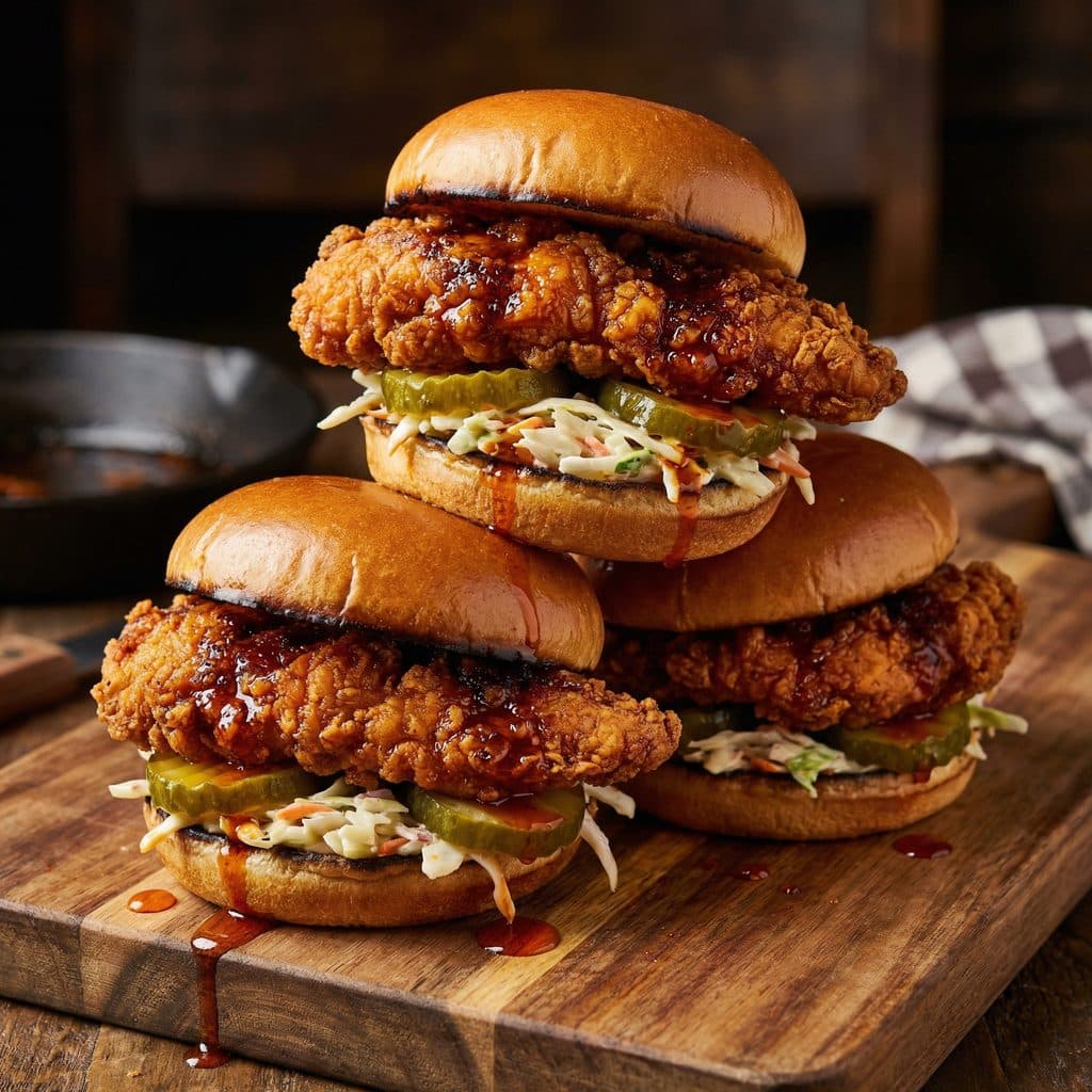 Nashville Hot Chicken Sliders