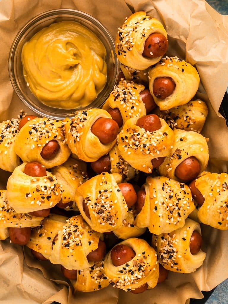 Pigs In A Blanket With Everything Bagel Seasoning
