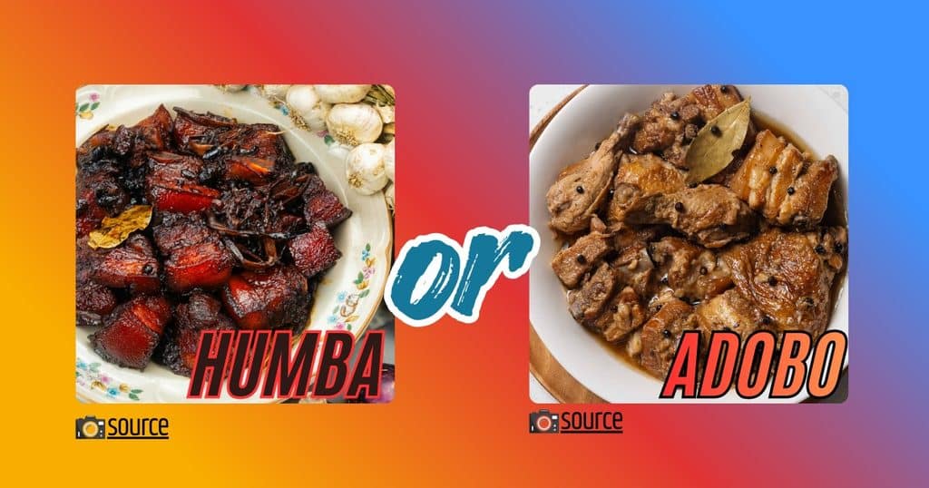 Pork Adobo Versus Pork Fat Humba