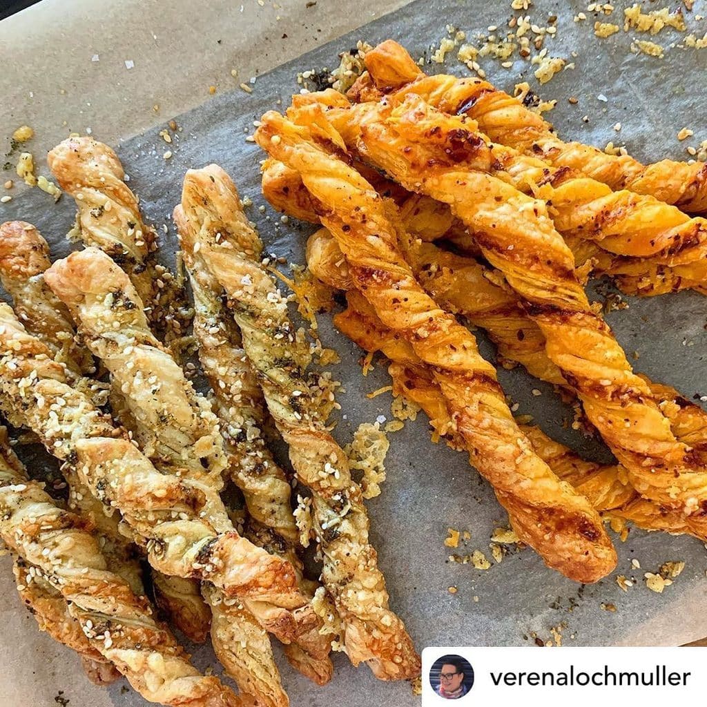 Puff Pastry Cheese Straws