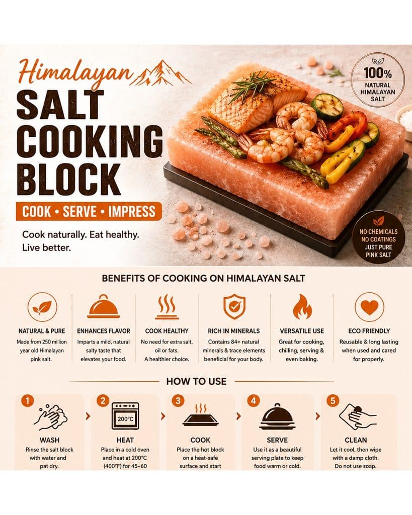 The Salt-Plank Grilling Method: How To Cook Delicate Fish On Pink Himalayan Salt 3 Seafood And Veggies On Salt Plank