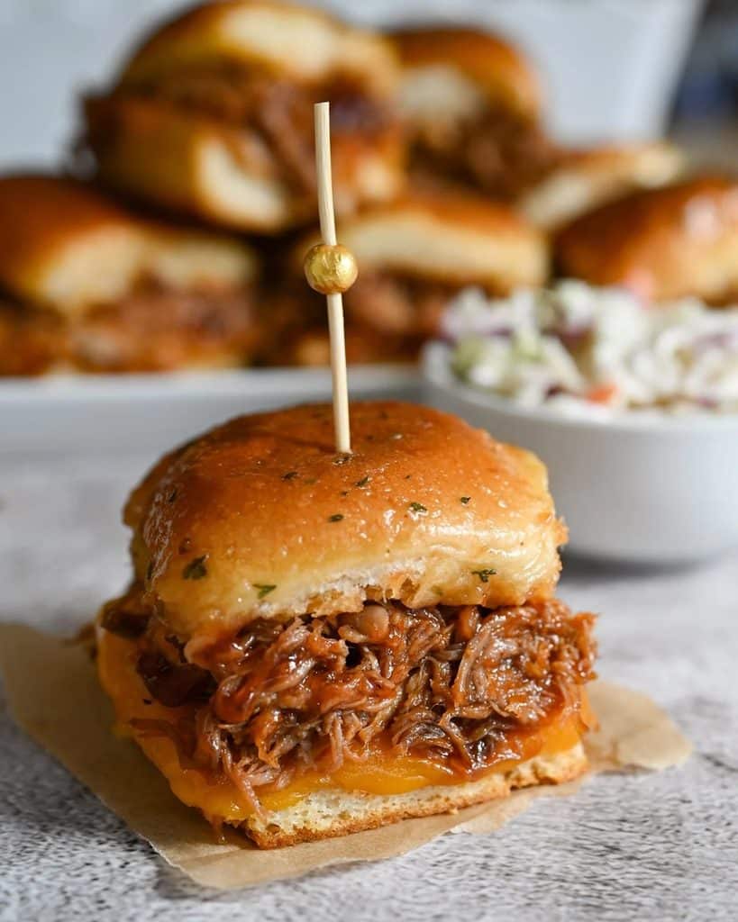 10 Tailgating Recipes Make Ahead: More Time To Cheer, Less Time To Cook 1 Slow-Cooker Pulled Pork Sliders