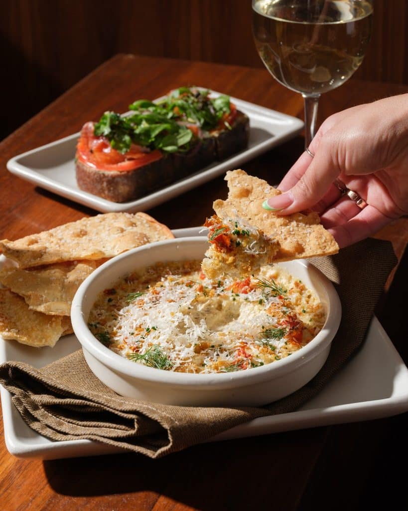 Smoked Crab And Artichoke Dip
