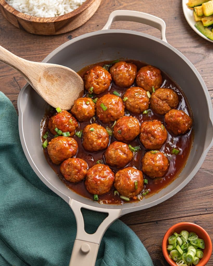 Spicy Buffalo Chicken Meatballs