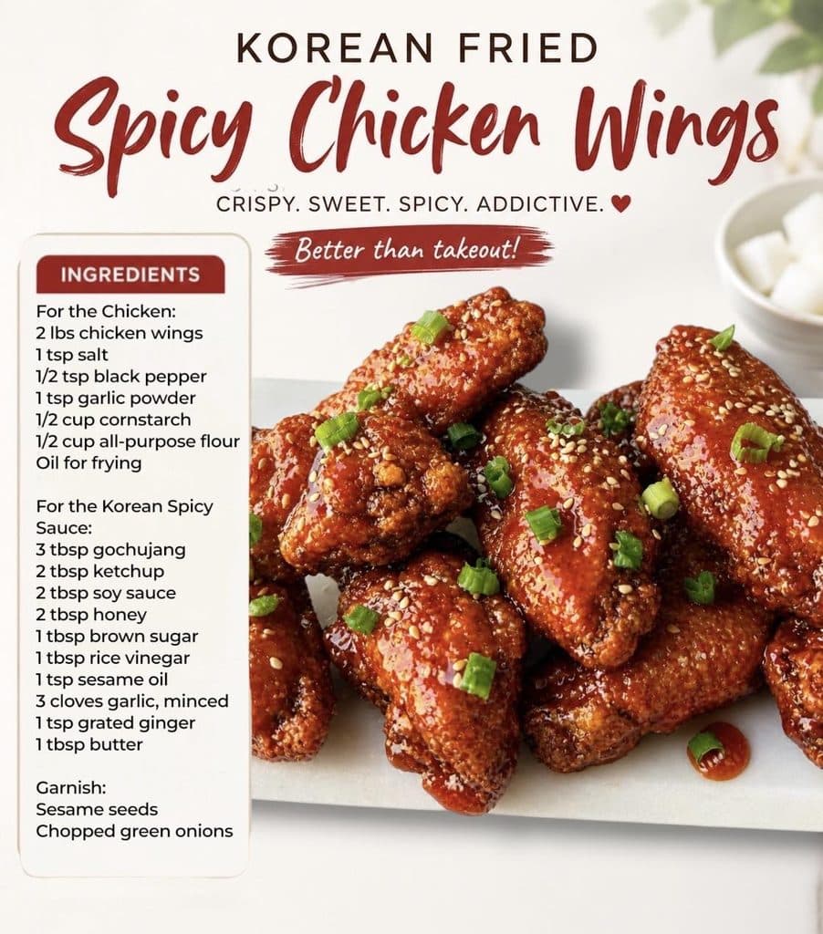 Sticky Korean Garlic-Soy Wings