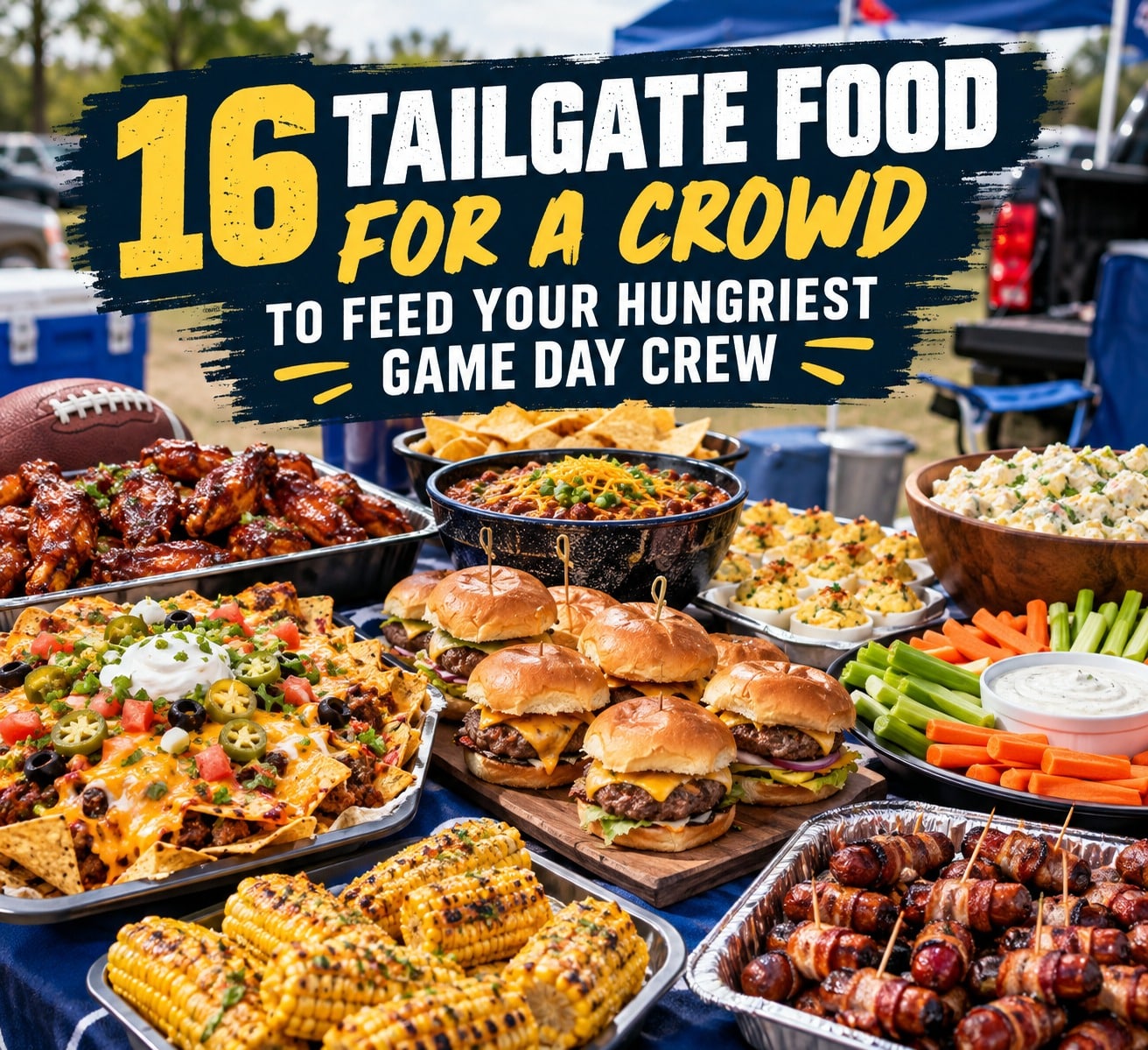 Home 14 Tailgate Food For A Crowd