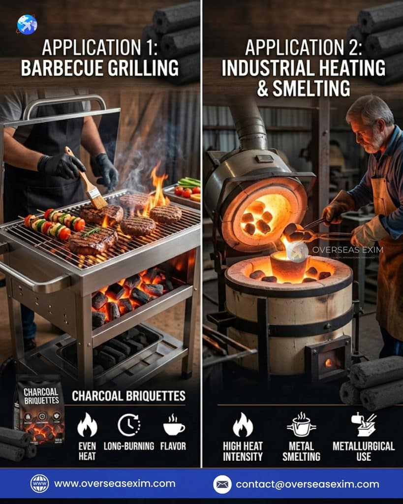 Using Coconut Shell Charcoal For Grilling