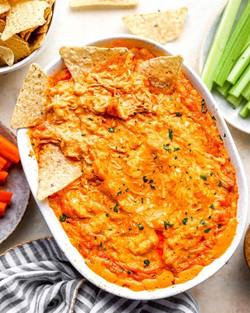 Warm Buffalo Chicken Dip