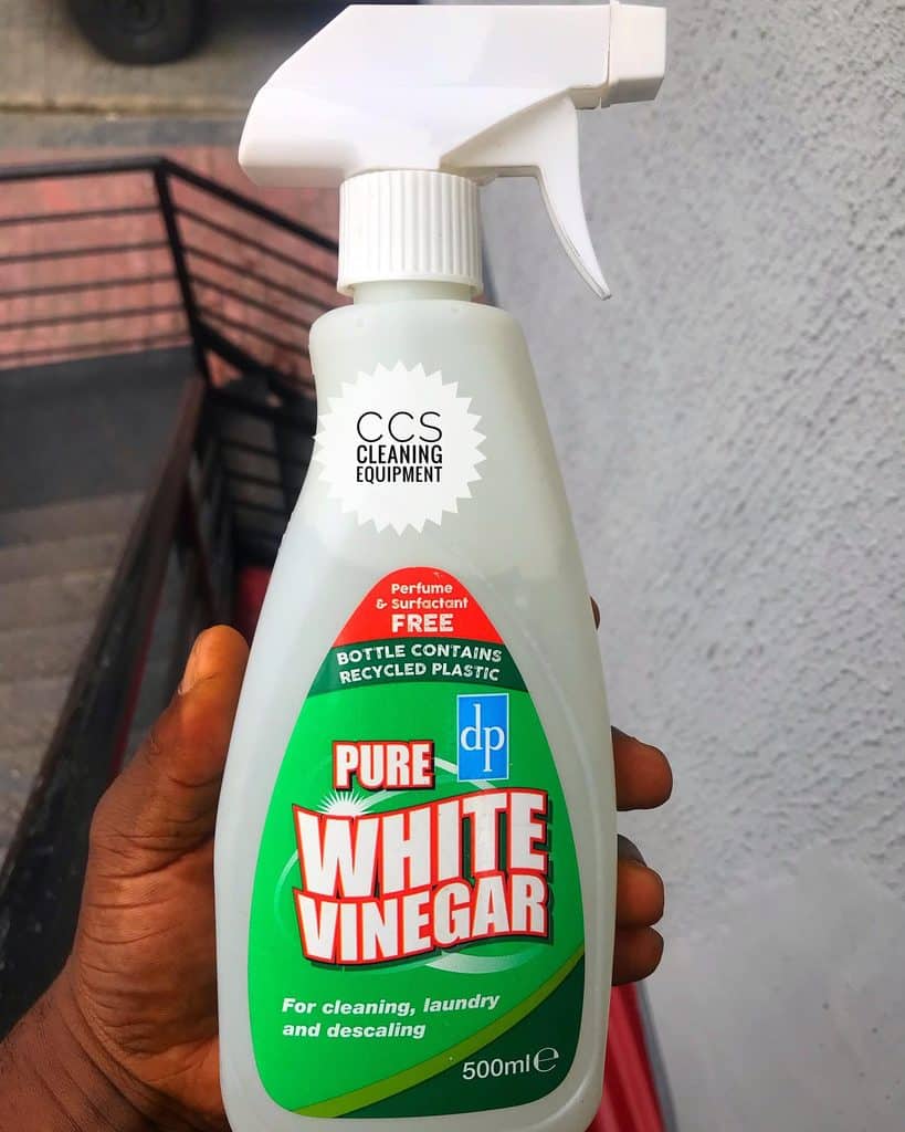 White Vinegar For Dirty Grill Grate Cleaning