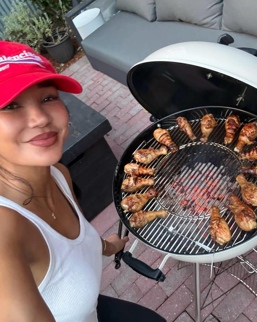 Woman Pitmaster Cooking Bbq